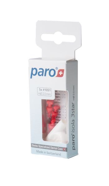 Paro&reg; isola 3star Міжзубні щітки, xxx-тонкі, &Oslash; 2.0 мм, 5 шт. 7.1051 фото