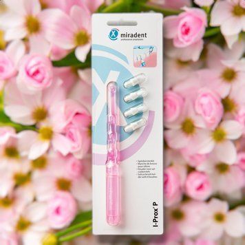 Монопучкова щітка I-Prox P &mdash; Pink, (Miradent) 630033 фото