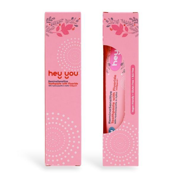 Зубна паста Hey You Remina Sensitive для чутливих зубів, 100 мл. 💗 48202838860254 фото